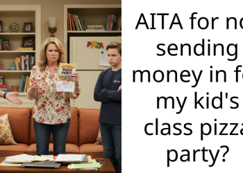 Mother Doesn’t Contribute $5 For Cla*s Pizza Party Because Her Kid Can’t Eat Pizza, Teacher Says She Should