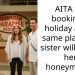 Redditor Books Vacation At Same Place Their Sister Will Be For Her Honeymoon, Doesn’t Understand Why She Is Mad