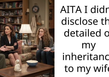 Man Keeps Details Of His Inheritance Private And His Wife Feels Betrayed
