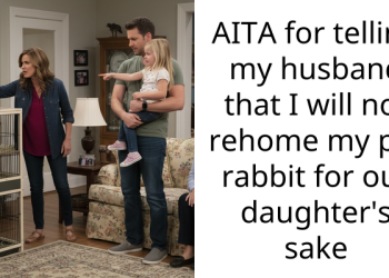 Woman Refuses to Rehome Her Beloved Rabbit After Stepdaughter Gets Scratched
