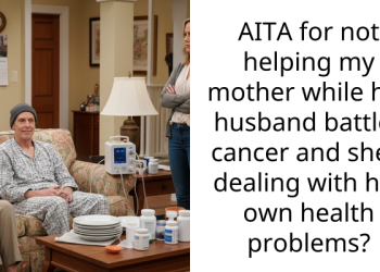 Redditor Refuses To Help Her Mom Who Is Dealing With Health Problems And Whose Husband Battles Cancer