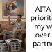 Redditor Asks If They Are In The Wrong For Prioritizing Their Work Over Their Partner’s