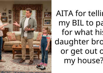 Woman Demands That Brother-In-Law Pays For Damages Or Leave, Igniting Family Drama Over Child’s Destructive Behavior