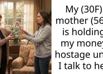 Toxic And Selfish Mother Holds OP’s Money Hostage Until They Talk To Her