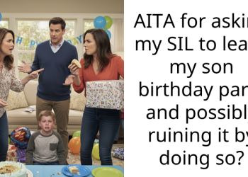 Woman Kicks Out Her Sister-In-Law From Son’s Birthday Party After She Makes Fun Of Her Stuttering Ex-Husband