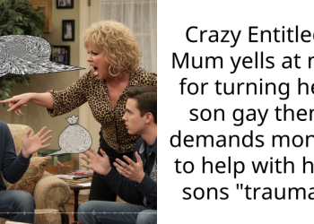 Ent*tled Neighbor Accuses OP of “Turning Her Son Gay” and Demands Money to Help Her with Her Son’s “Trauma”