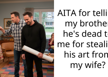 Man Declares Brother ‘Dead To Him’ After Selling Wife’s Beloved Sculpture For Debt, Unleashing Family Drama