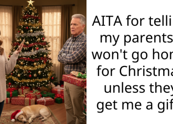 Redditor Refuses To Go Home For Christmas If Her Parents Don’t Get Her A Gift