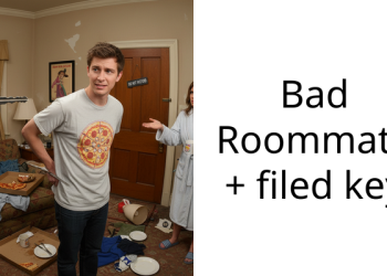 Woman Inherits Troublesome Roommate And Finds Ingenious Way To Cope