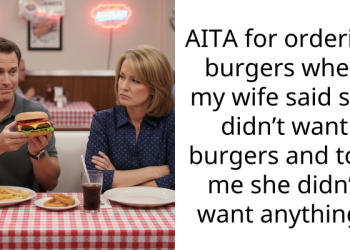 Woman Can’t Decide What Food To Order, Then Gets Angry At Frustrated Husband For Not Ordering Anything For Her