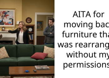 Man Clashes With Wife Over In-Laws’ Bizarre Ritual of Shuffling Furniture Each Time They Visit