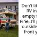 Neighborhood Karen Faces Irony Of Unsightly RV Parked By Her Yard Due To City Rules She Supported