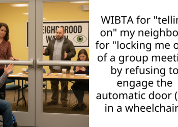 Rogue Co-Presenter Locks Disabled Resident Out Of Their Own Meeting And Confesses To Plotting Project Takeover Due To Wheelchair-Linked Inconveniences