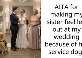 Bride Falls Out With Sister For Isolating Her And Her Service Dog During Wedding Due To MIL’s Dog Allergies