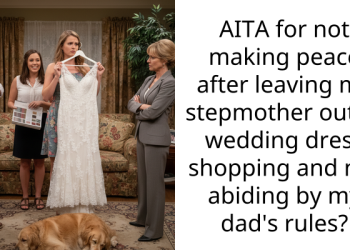 Reddit User Ponders If Excluding Stepmother From Wedding Dress Selection Against Father’s Wishes Was Wrong