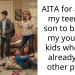 Mom Accuses Dad Of Parentifying Their Son After Enticing Him To Babysit His Siblings Instead Of Going On A Roadtrip