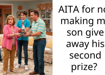 Parent Under Fire For Urging Son To Hold On To Raffle Prize Despite Younger Contestant’s Colossal Meltdown Over Losing