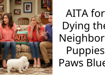 The Poor Woman Was Blamed For Accidentally Dyeing The Neighbor’s Puppy’s Paws Blue