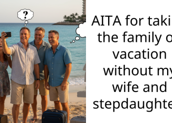 Trouble Brews in Paradise as Family Man Jets Off on Vacation, Leaving Behind Wife and Stepdaughter