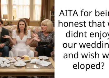 Husband Confronts In-Laws Who Forced Traditional Wedding Instead of Elopement; FIL Demands Apology