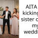 Groom Kicks His Sister Out Of Wedding For Wearing Saturn Costume From Halloween