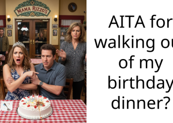 Extrovert Woman Walks Out Of Her Birthday Dinner Because Family Made Her Anxious On Purpose So They Could Film It And Share On Social Networks