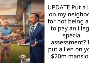 Homeowner Punished for Refusing to Pay Illegal Special A*sessment, Puts Lien on HOA President’s $20 Million Mansion