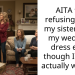 Woman Refuses To Let Sister Wear Her Wedding Dress Because It Is Her Only Memory Of Late Fiancé