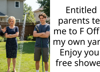 Homeowner Teaches An Ent*tled Family a Lesson By Turning Her Sprinklers On When They Trespa*sed and Set Up a Midday Picnic On Her Front Lawn