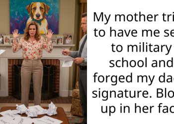 Teenager Shares How His Narcissistic Mom Forged His Dad’s Signature In Order To Send Him To Military School