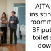Lady Gets Into An Argument With Her Roommate Because Her Boyfriend Has A Habit Of Always Forgetting To Put The Toilet Seat Down