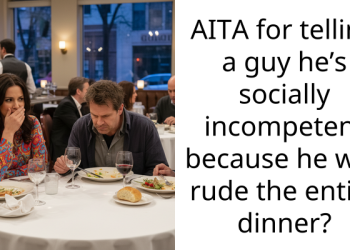 Moment Lady Turns Down Guy for Being Socially Incompetent and Ruining Their Friendly Dinner