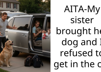 Woman Refuses Sister’s Ride Due to Safety Concerns Over Dog in Driver’s Lap, Gets Called Coward