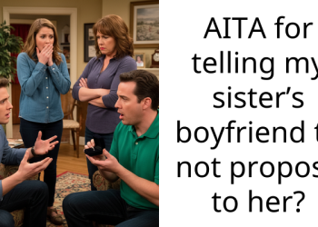 Redditor Ends Sister’s Relationship After Telling Her Boyfriend That She Won’t Accept His Proposal