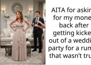 Redditor Booted Out Of Wedding Party Over False Accusations, Demands Reimburs**ent From Bride For Pre-Wedding Expenses