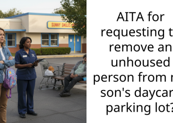 Redditors Descend Hard On Mom Who Requested For Homeless Person To Be Removed From Her Son’s Daycare Environment