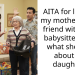 Woman Agrees To Babysit For Mother’s Friend, Then Refuses After R***st Comment About Her Adopted Daughter