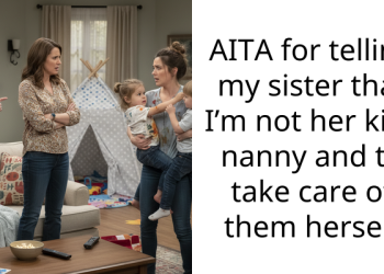 Mom Threatens To Evict Half-Sister Unless She Keeps Playing Role Of Unpaid Live-In Nanny To Her Three Kids