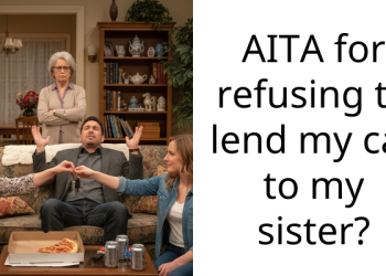 Redditor Finally Saves Money And Buys Nice Car, Family Pressures Her To Lend It To Her Sister For A Road Trip