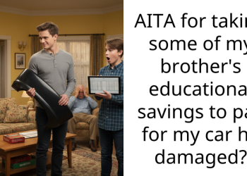 Man Takes Some of His Brother’s Educational Savings to Pay for the Car He Damaged; Brother Says He Should Have Lied to the Insurance Company