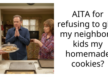Neighbors Give Side-Eye Because Woman Opts Out Of Cookie Baking Duty For Their Birthday Party