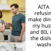 Woman Enforces A “Harsh” Rule About Cooking For Her Husband And Brother-In-Law