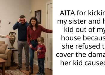 Redditor Condemned for Kicking His Sister Out After She Refused to Cover the Damages Caused by Her Kid
