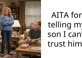AITA for telling my son I can’t trust him?
