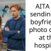 AITA for sending my boyfriend a photo of me at the hospital?
