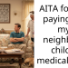 AITA for not paying for my neighbors child’s medical bills?