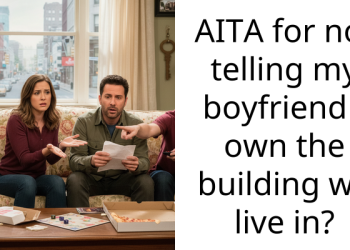 AITA for not telling my boyfriend I own the building we live in?