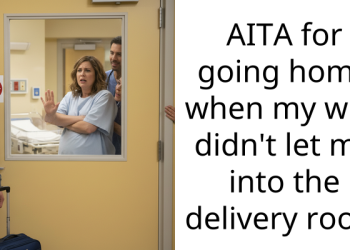 AITA for going home when my wife didn’t let me into the delivery room