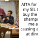 AITA for telling my SIL to not buy the same shampoo as me and causing a scene at dinner?
