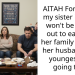 AITAH For telling my sister in law I won’t be going out to eat with her family again if her husband and youngest are going too?